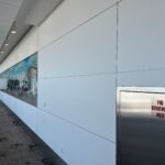 San Francisco International Airport - Wilsonart 3/8 inch custom removable
